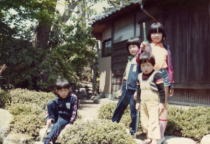 4人でよくあそびました