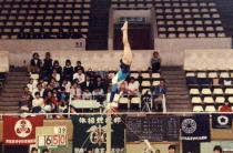 高校時代の大会で。