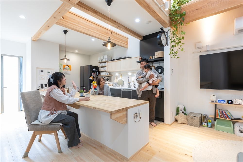 安心して家づくりを任せることができた