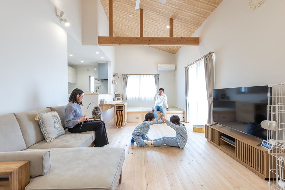 大満足の平屋が完成