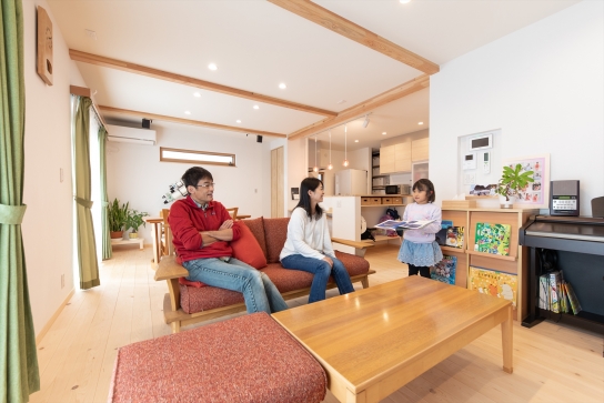 丁寧に家を建ててくれるのが伝わった