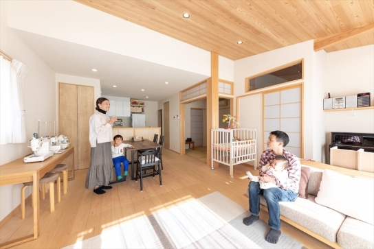 展示場見学して一目ぼれ