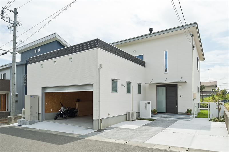 趣味を楽しむ家族の住まい
