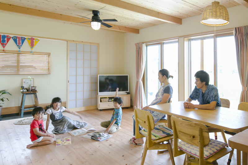 自然とつながる、縁側のある住まい		