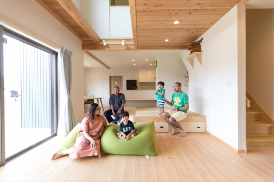 家事と子育てにゆとりが生まれる３世代の家