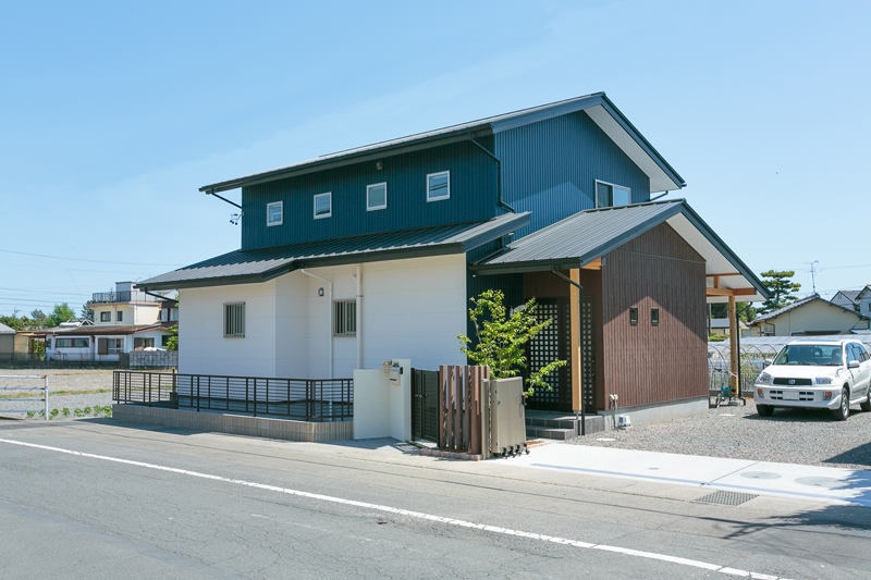 軒と縁側が家族をつつむ家 施工事例 土間のある家の福工房 静岡 愛知 神奈川 埼玉の住宅会社