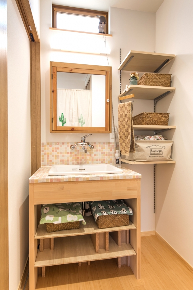 のびやかに暮らす子育て世代の平屋 - 施工事例 土間のある家の福工房